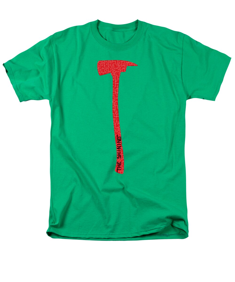 Shining Axe - Men's T-Shirt (Regular Fit)