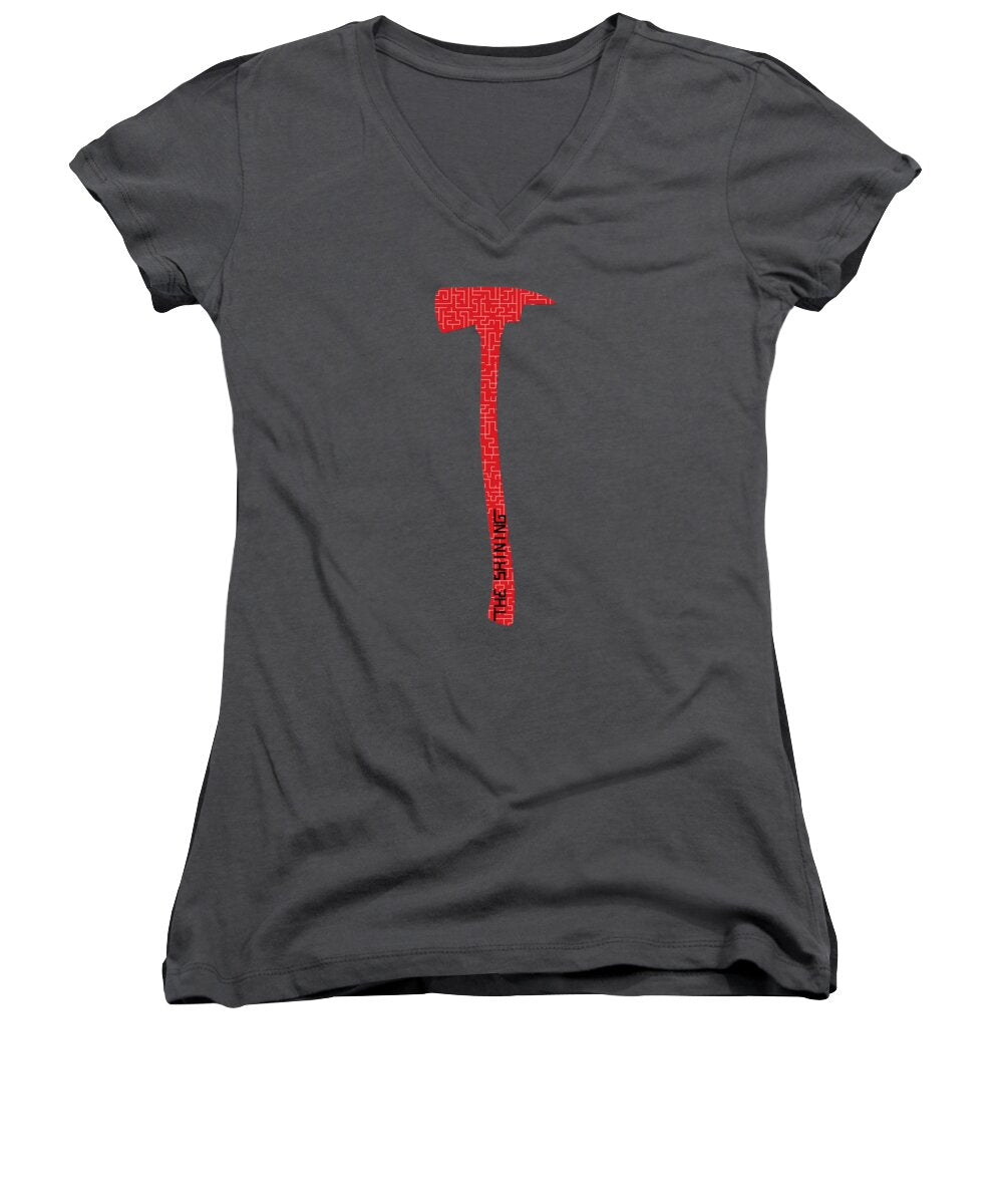 Shining Axe - Women's V-Neck