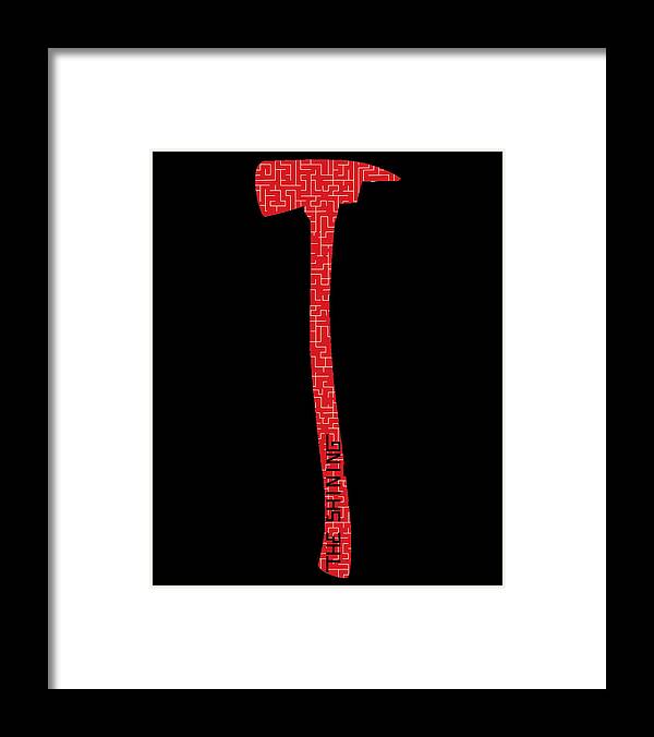 Shining Axe - Framed Print