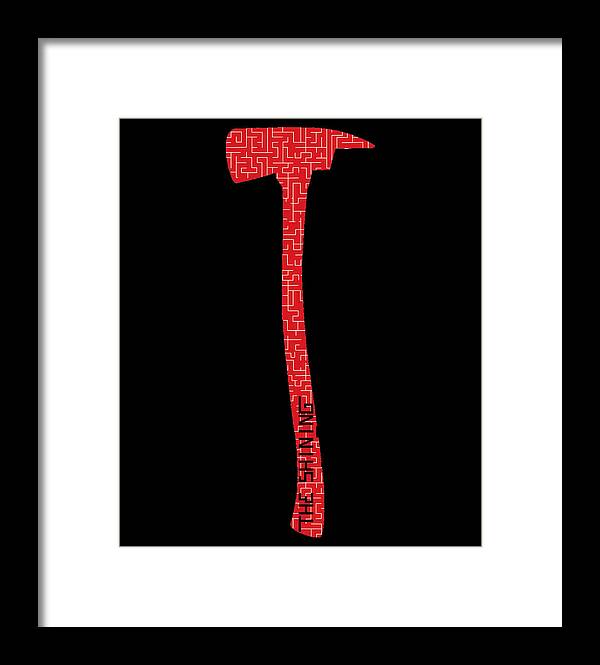 Shining Axe - Framed Print