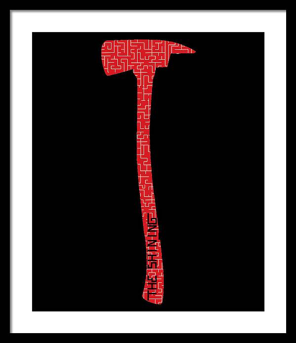 Shining Axe - Framed Print