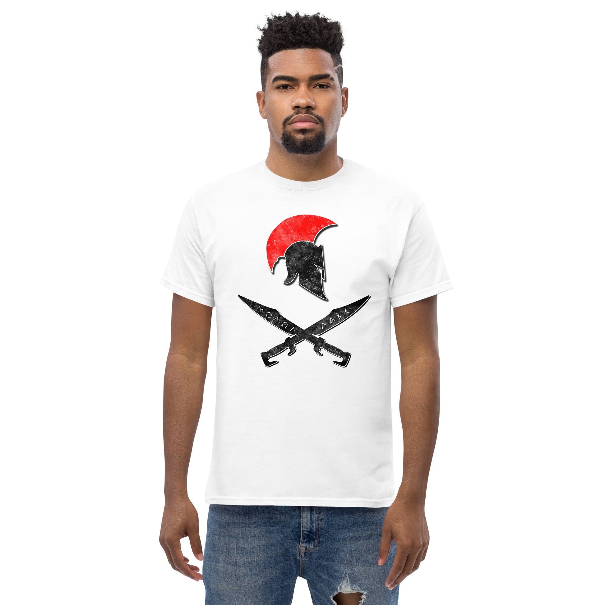 Spartan Molon Labe Swords T-shirt