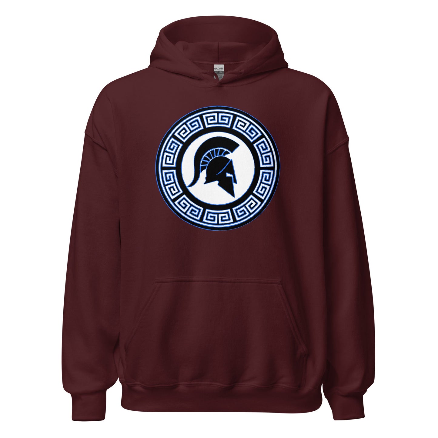 Spartan Shield Hoodie Maroon / S