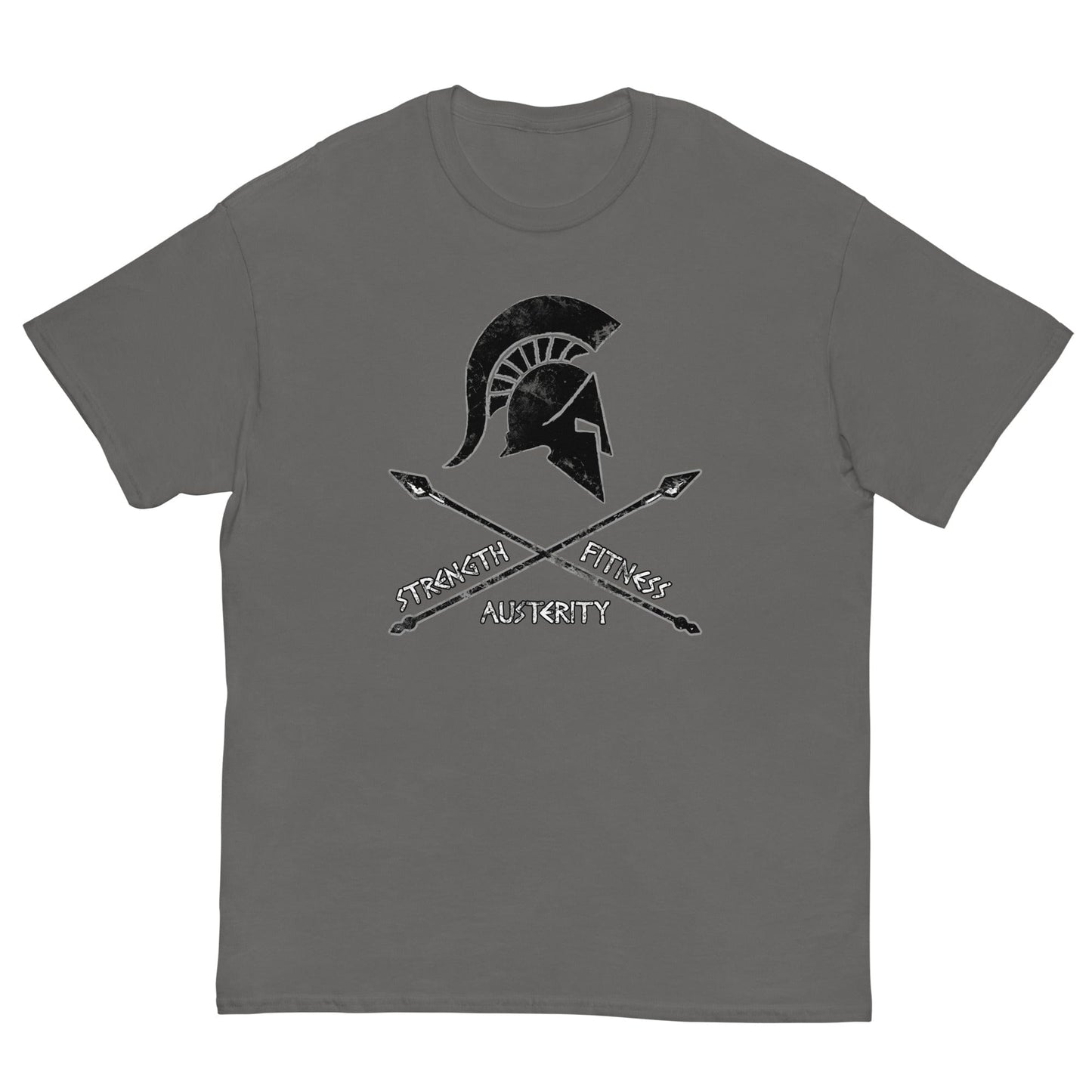 Spartan Warrior Oath T-shirt Charcoal / S
