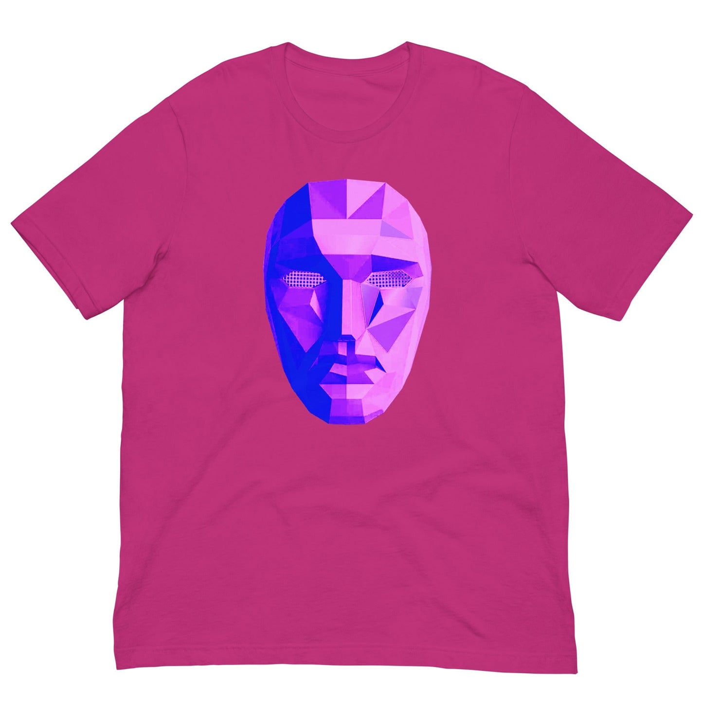 Squid Game Mask T-Shirt – Bold, Iconic Tee Korean drama Fans Berry / S