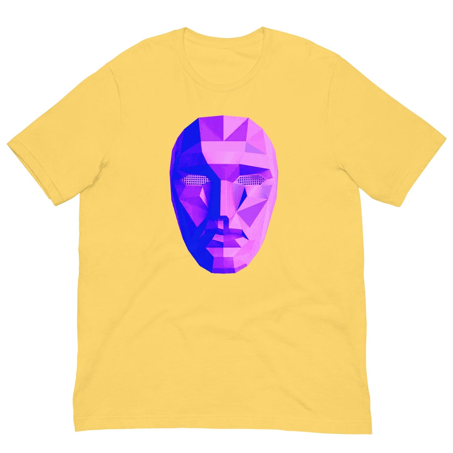 Squid Game Mask T-Shirt – Bold, Iconic Tee Korean drama Fans Yellow / S