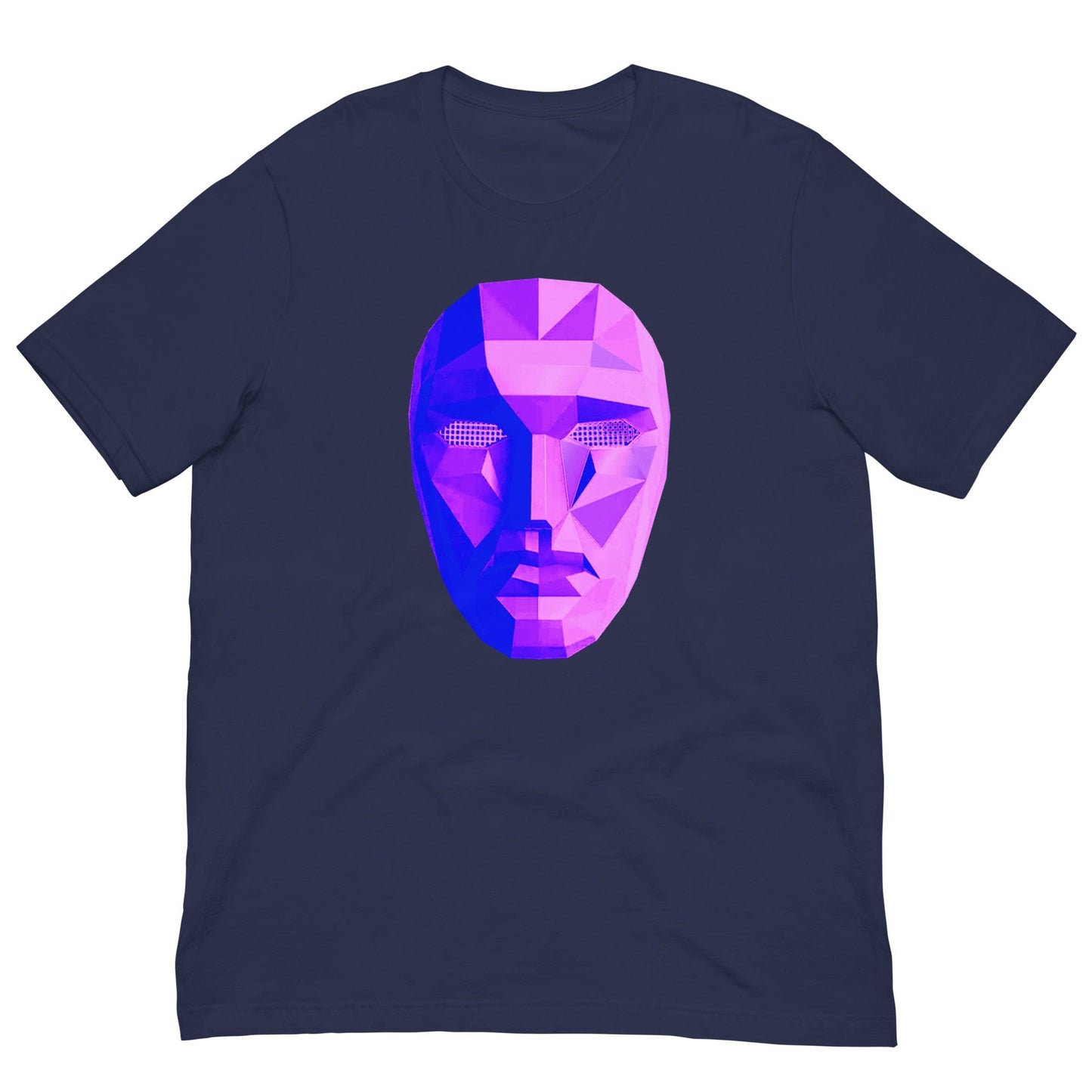 Squid Game Mask T-Shirt – Bold, Iconic Tee Korean drama Fans Navy / XS