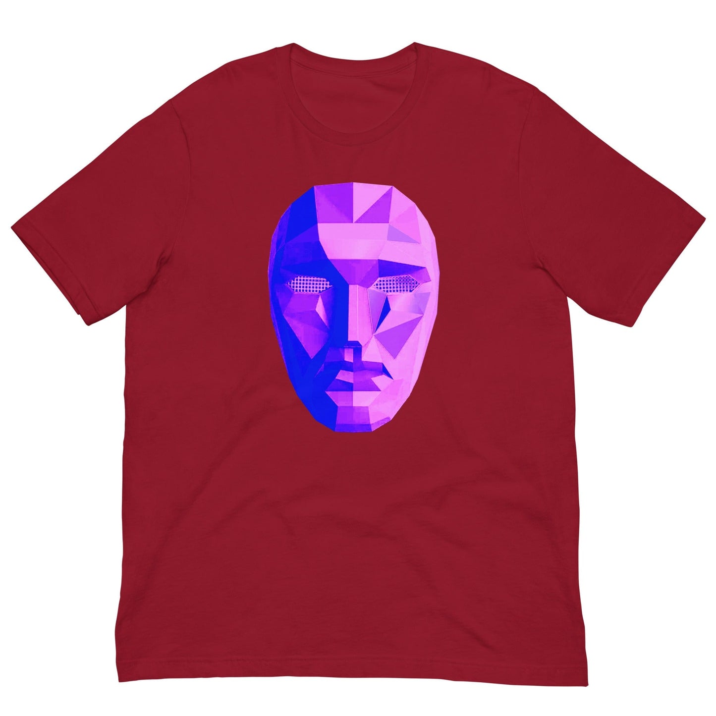 Squid Game Mask T-Shirt – Bold, Iconic Tee Korean drama Fans Cardinal / XS