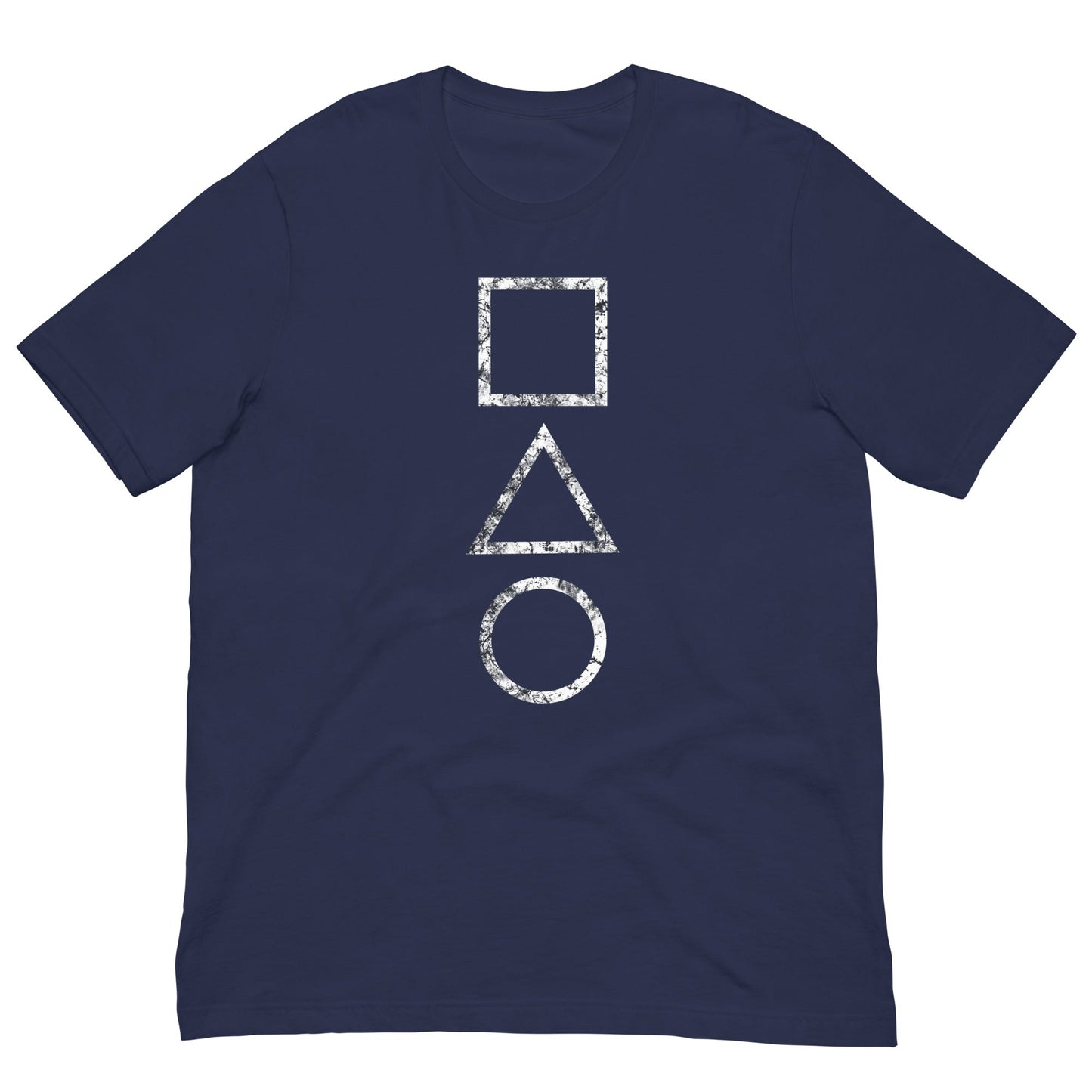 Squid shapes T-shirt Navy / XS
