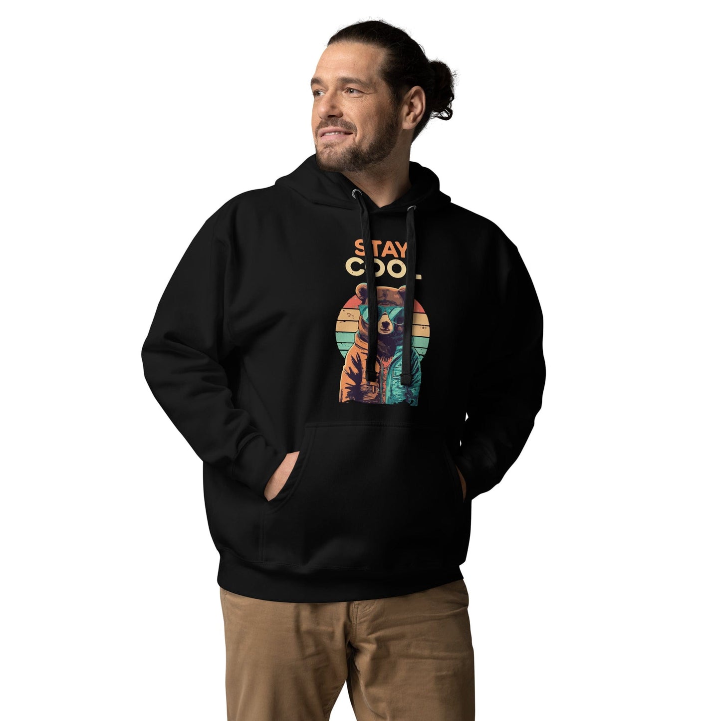 Stay Cool Teddy Bear Hoodie