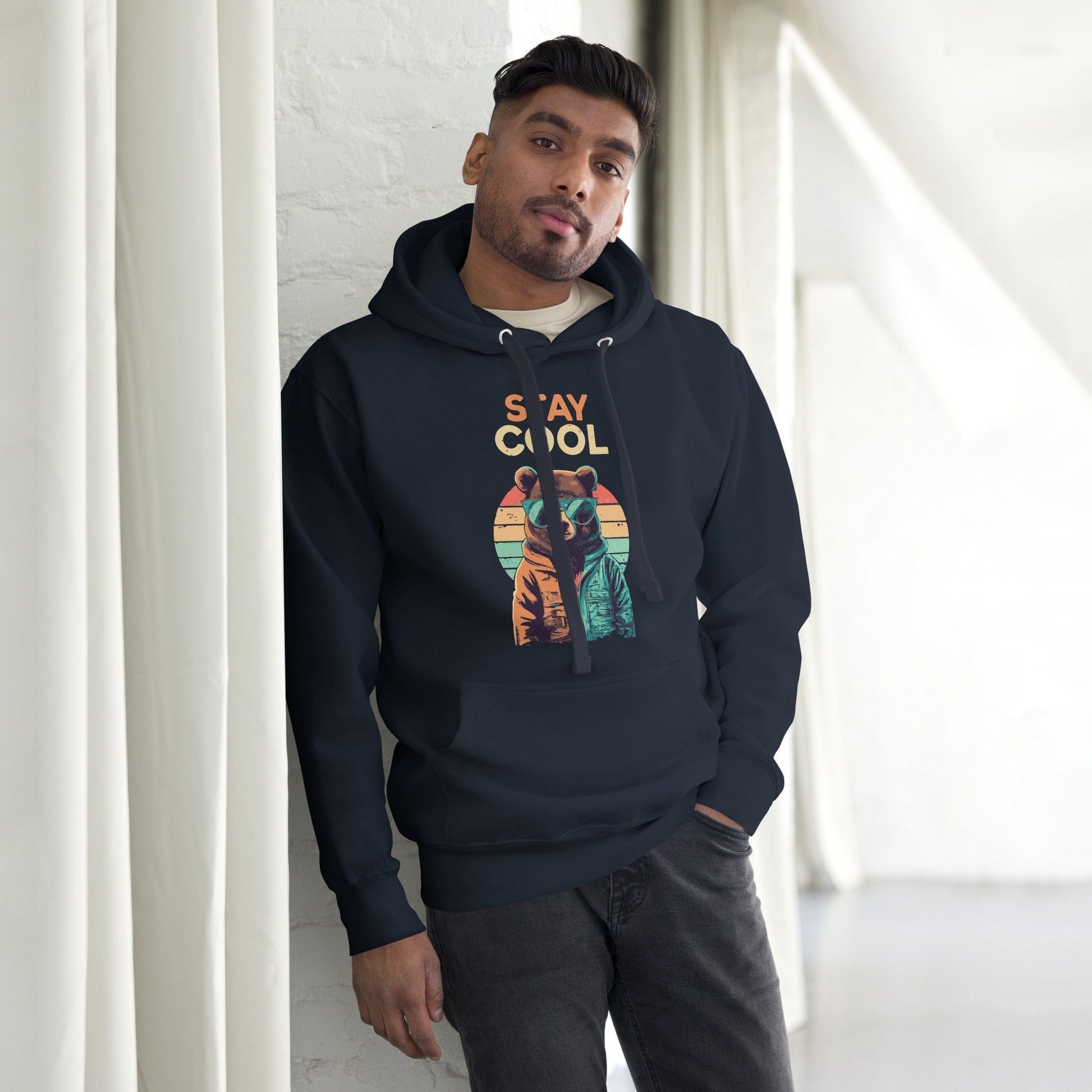 Stay Cool Teddy Bear Hoodie