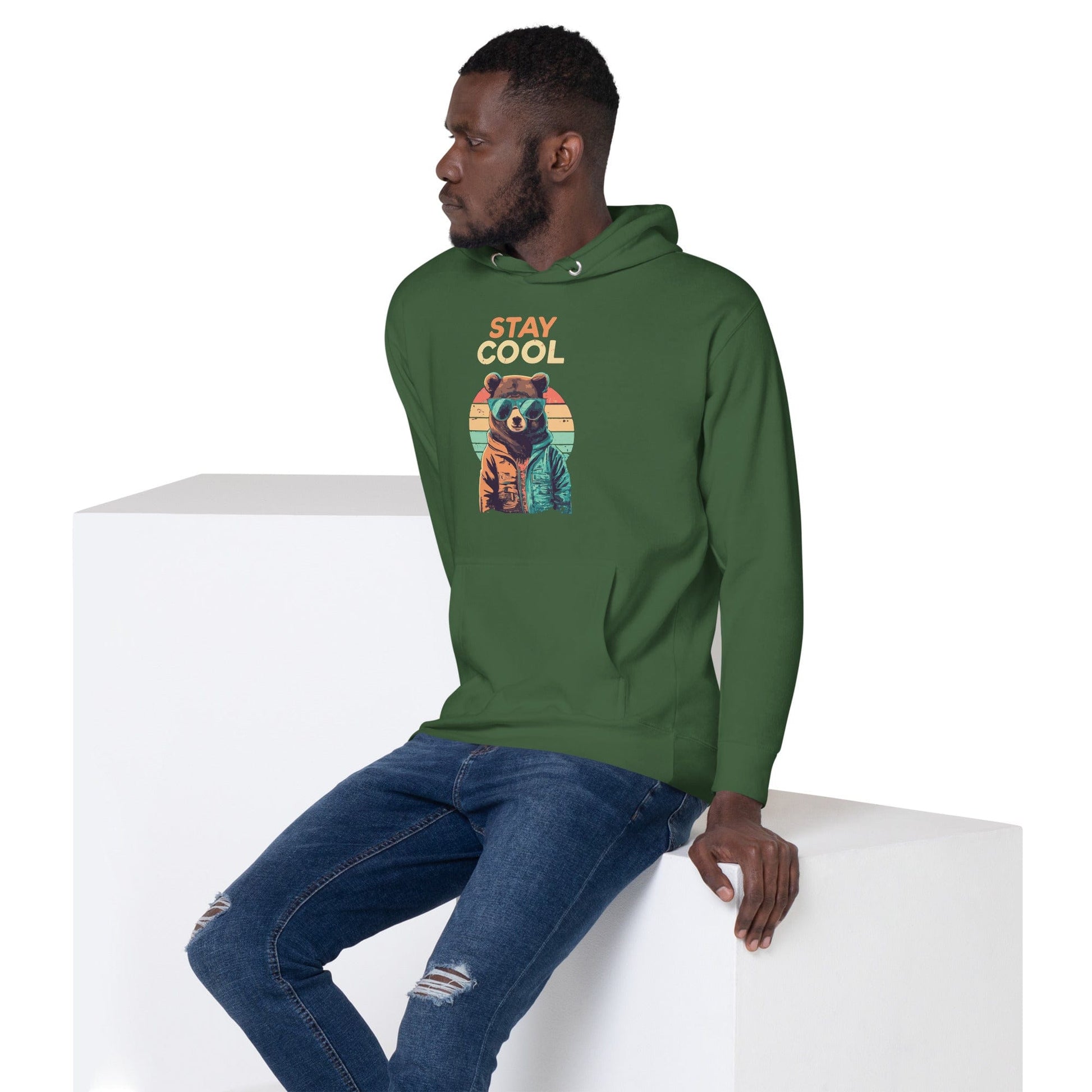 Stay Cool Teddy Bear Hoodie