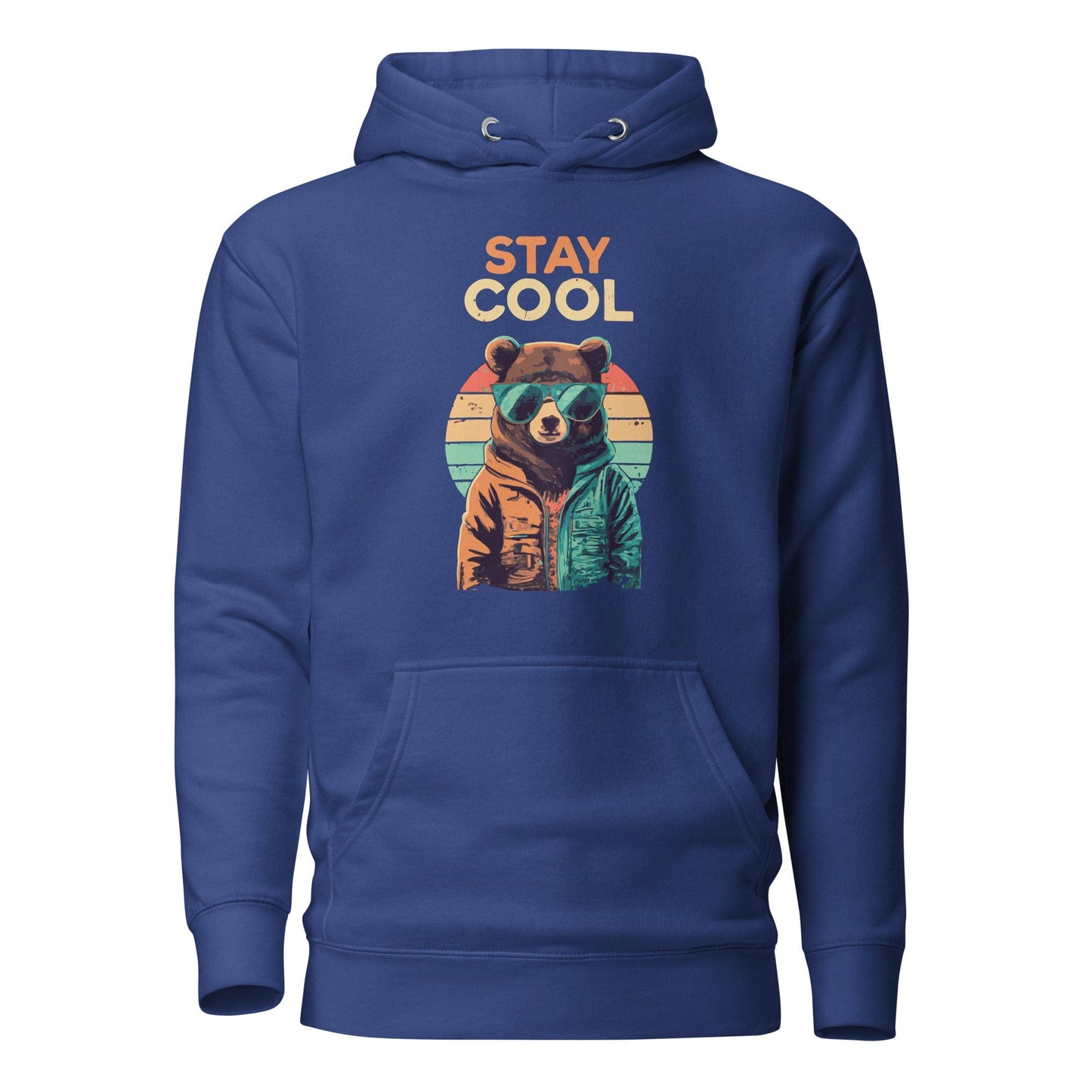 Stay Cool Teddy Bear Hoodie Team Royal / S