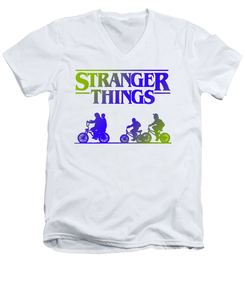 Stranger Kids - Men's V-Neck T-Shirt