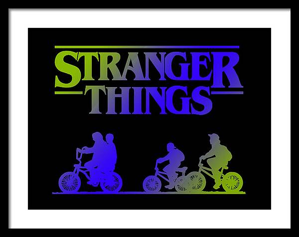 Stranger Kids - Framed Print