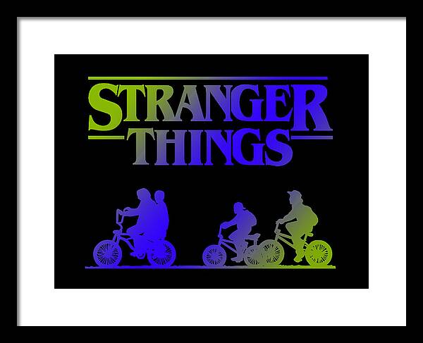 Stranger Kids - Framed Print