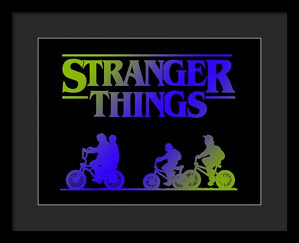Stranger Kids - Framed Print