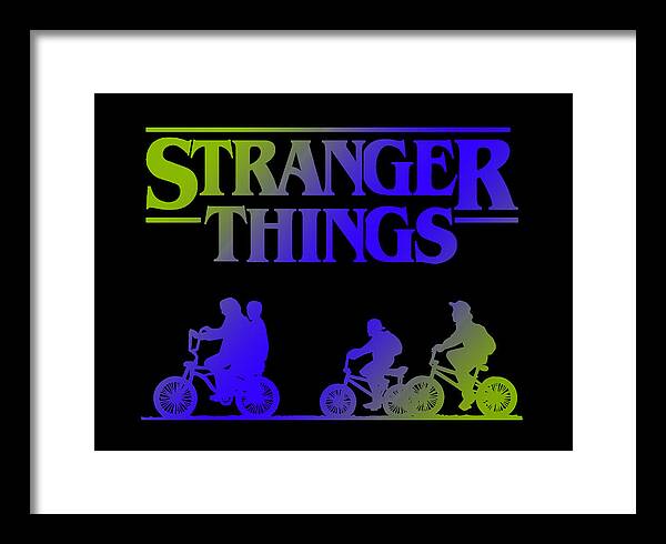 Stranger Kids - Framed Print