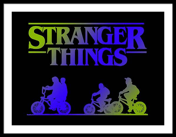 Stranger Kids - Framed Print