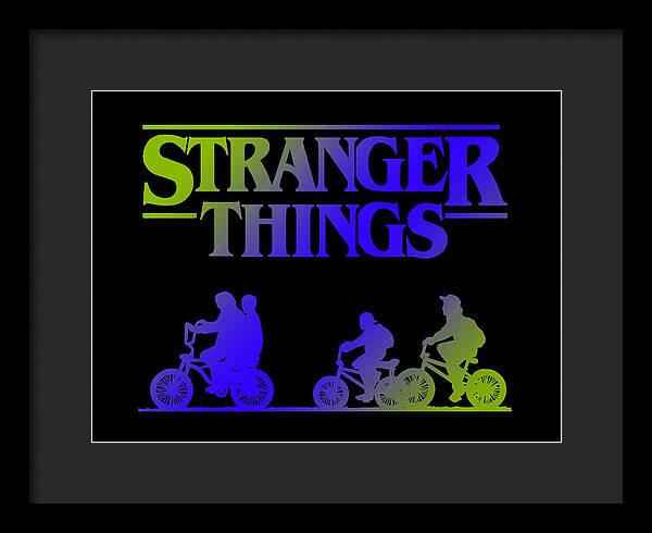 Stranger Kids - Framed Print