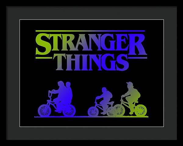 Stranger Kids - Framed Print