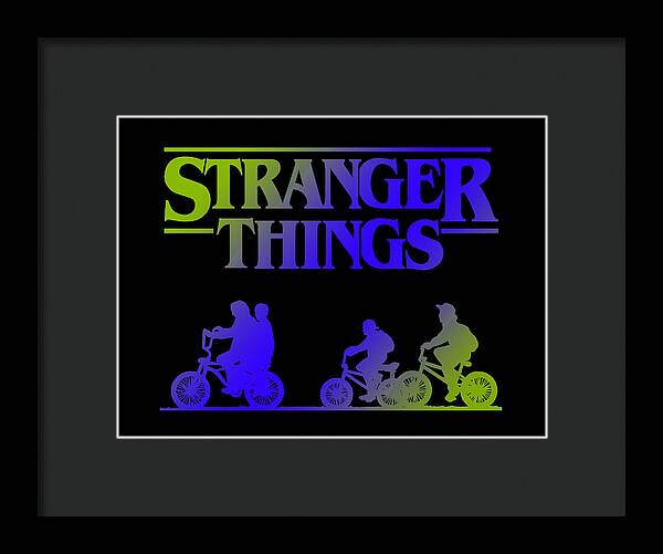 Stranger Kids - Framed Print