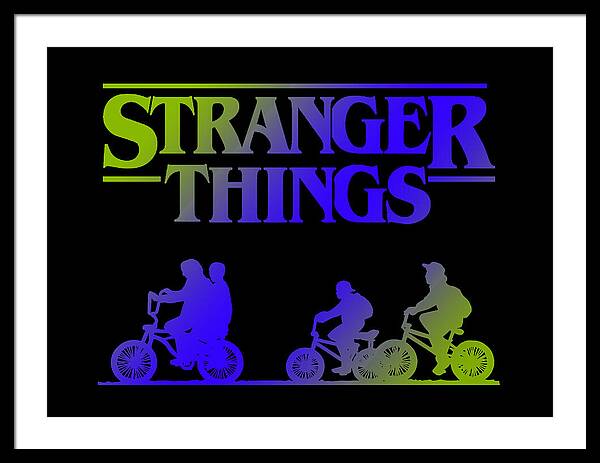 Stranger Kids - Framed Print