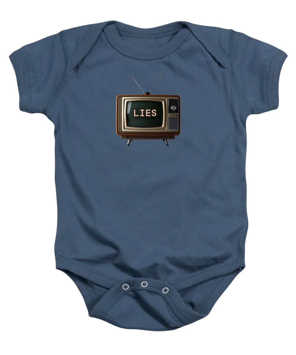 Television Lies - Baby Onesie