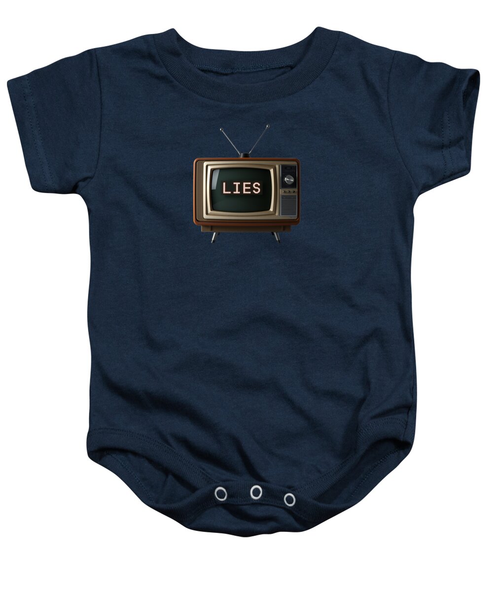 Television Lies - Baby Onesie