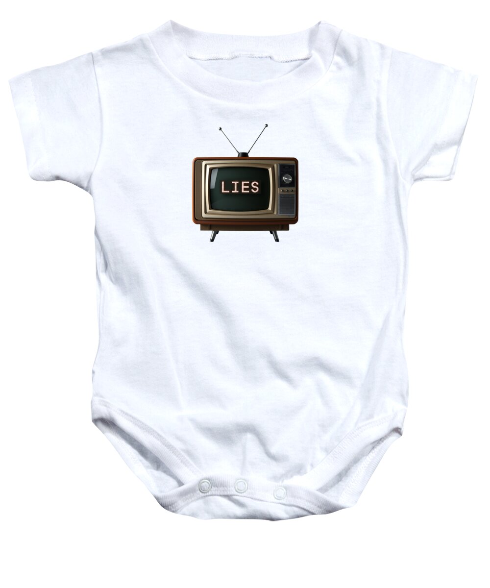 Television Lies - Baby Onesie
