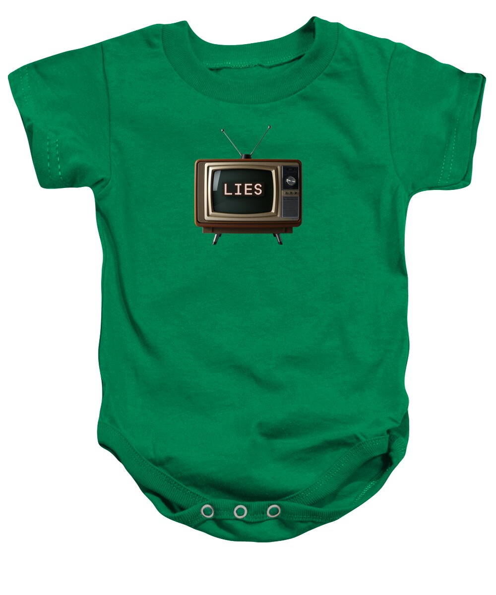 Television Lies - Baby Onesie