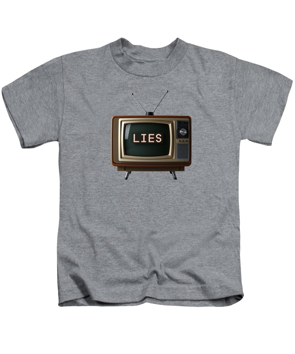 Television Lies - Kids T-Shirt