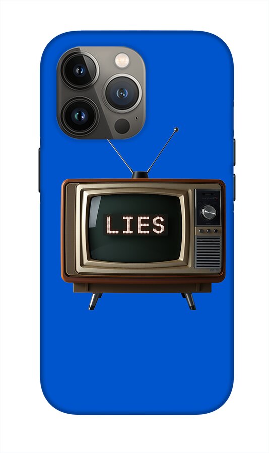 Television Lies - Phone Case