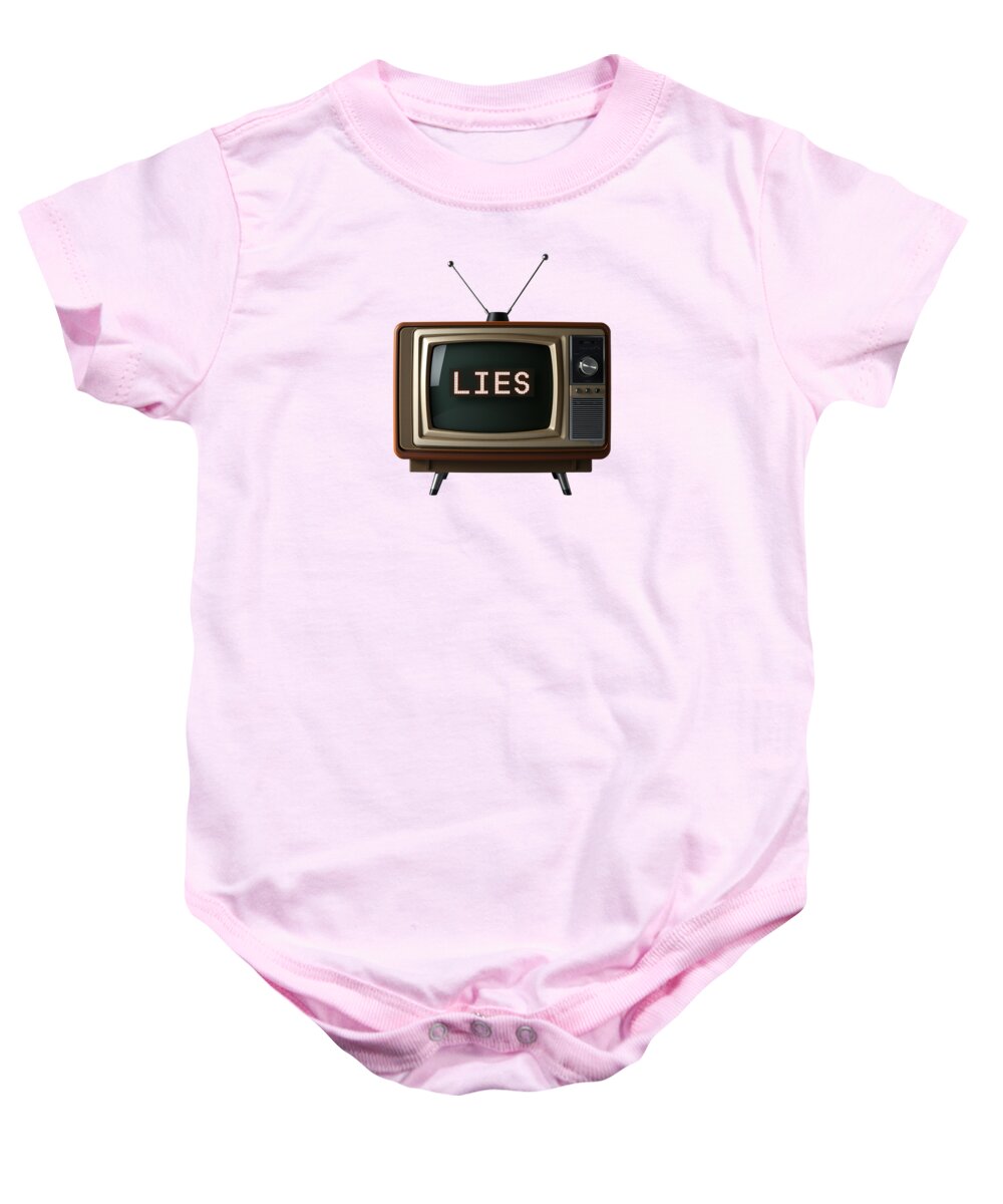 Television Lies - Baby Onesie