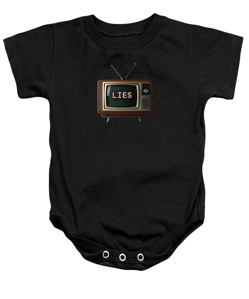 Television Lies - Baby Onesie