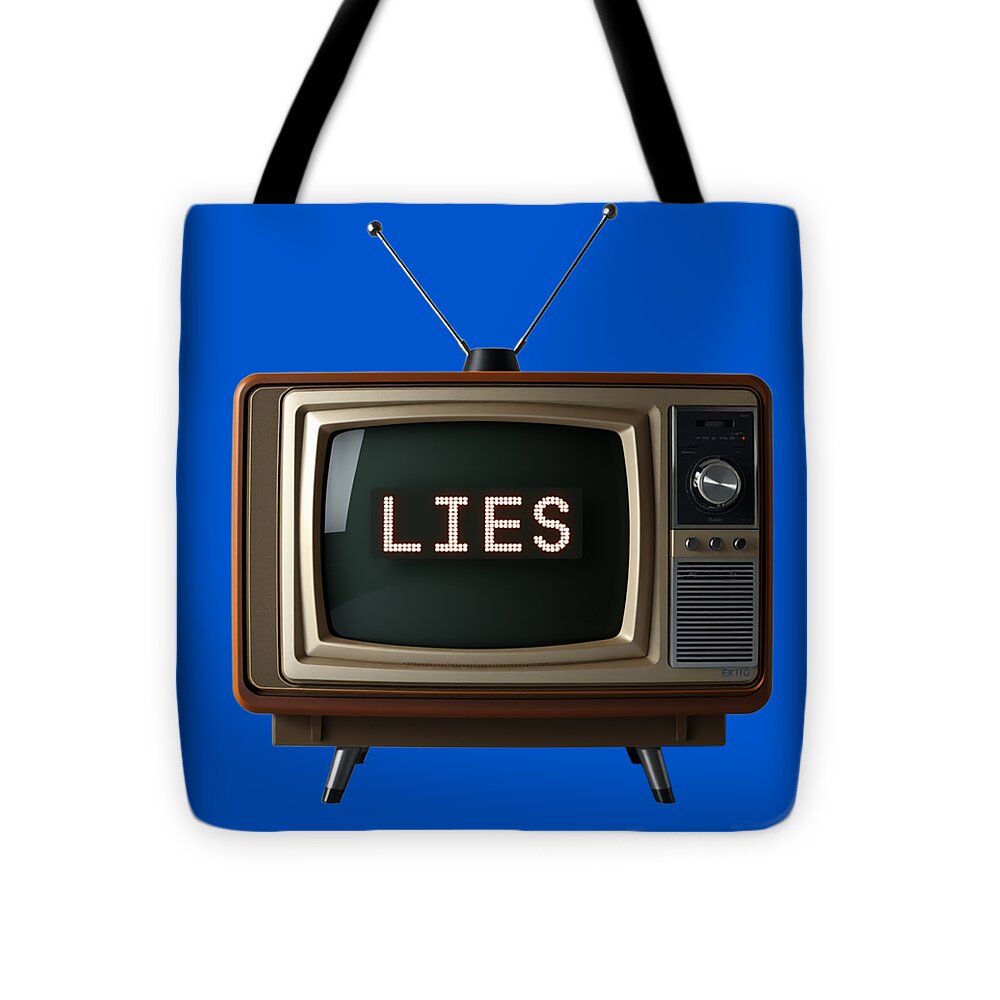 Television Lies - Tote Bag