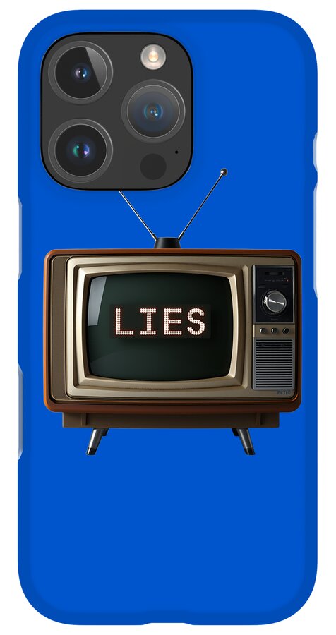 Television Lies - Phone Case