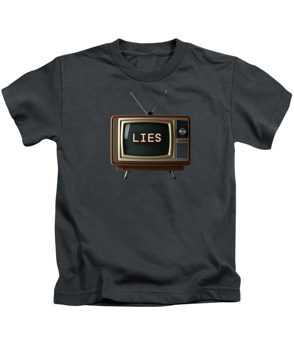 Television Lies - Kids T-Shirt