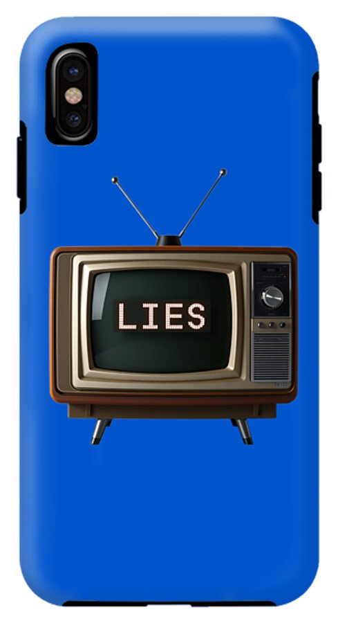 Television Lies - Phone Case