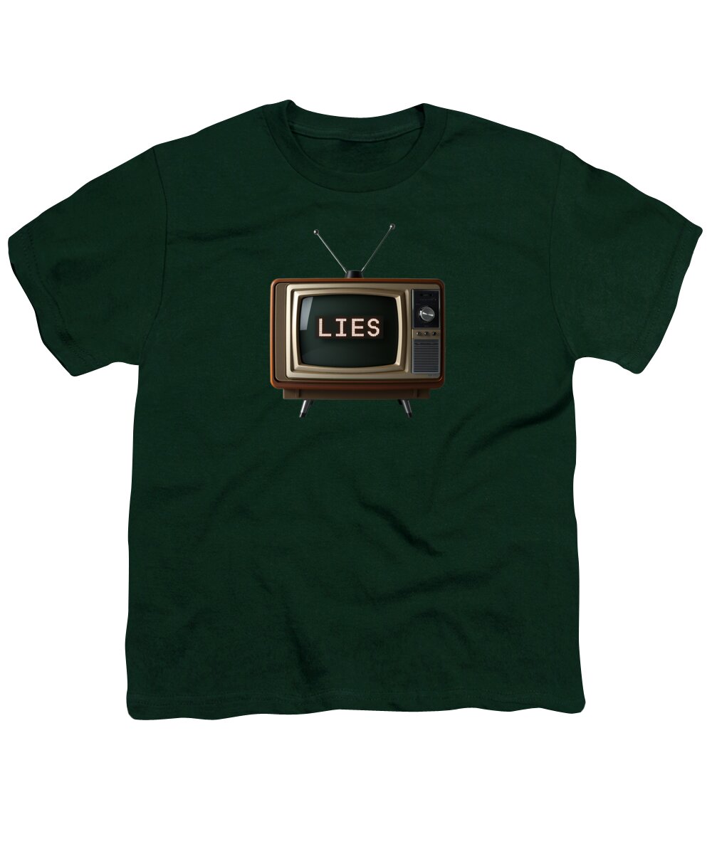 Television Lies - Youth T-Shirt