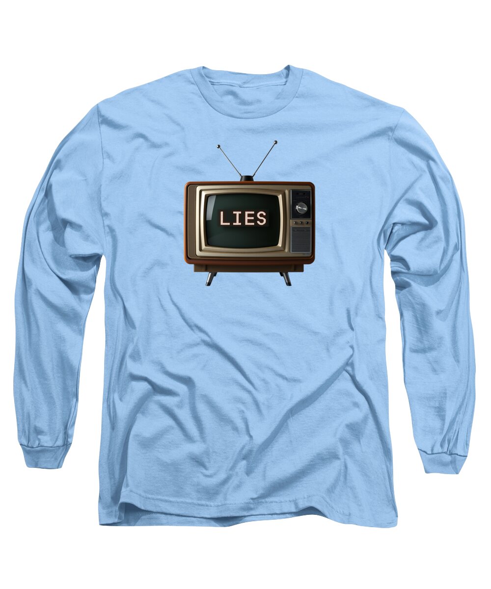 Television Lies - Long Sleeve T-Shirt