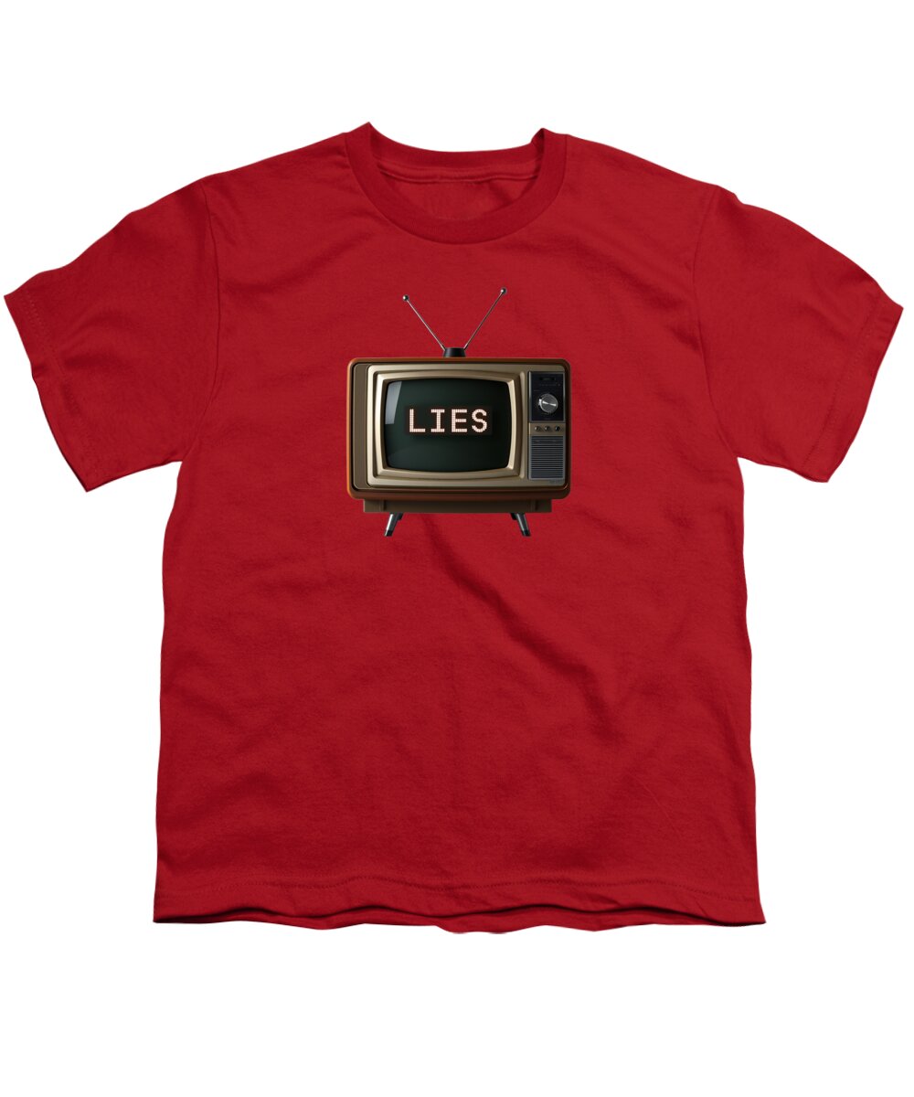 Television Lies - Youth T-Shirt