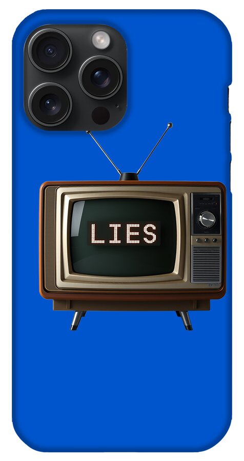 Television Lies - Phone Case