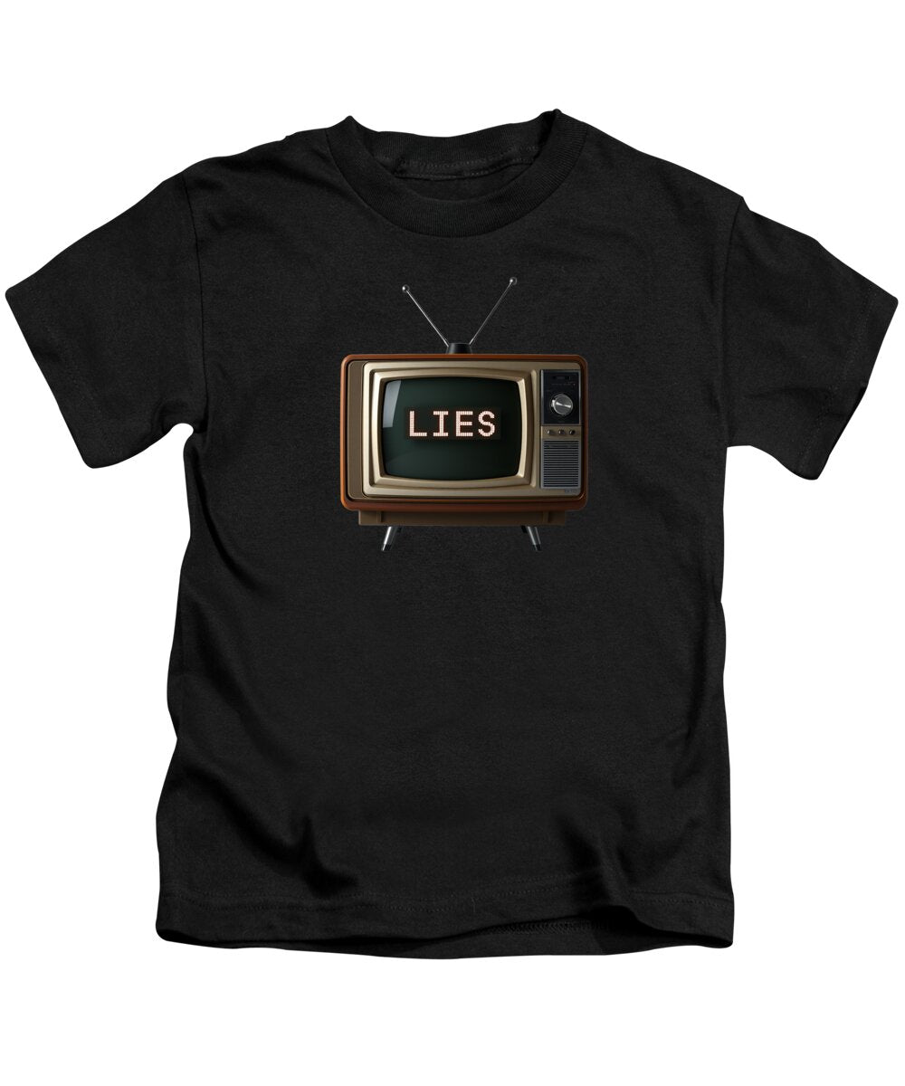 Television Lies - Kids T-Shirt