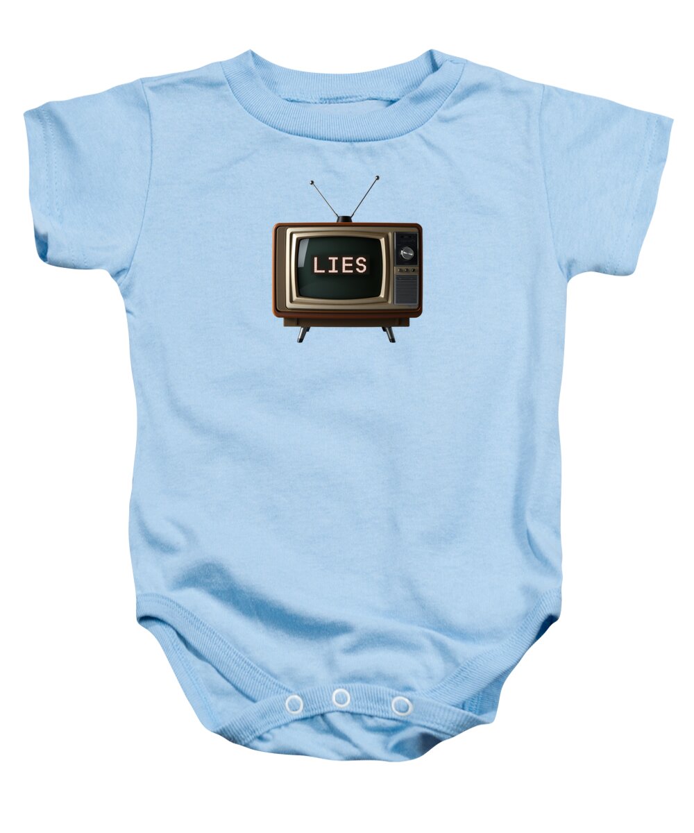 Television Lies - Baby Onesie