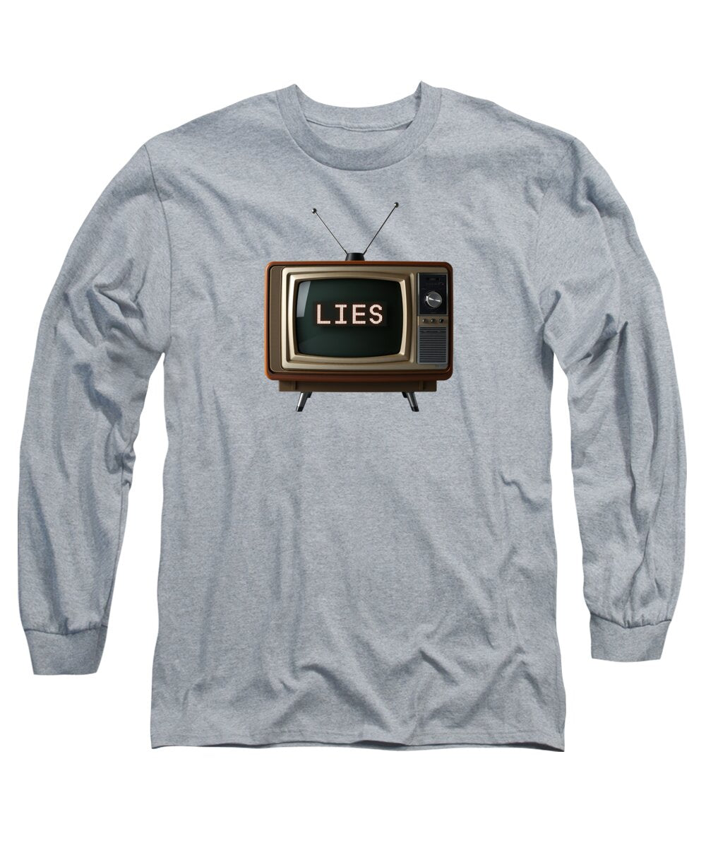 Television Lies - Long Sleeve T-Shirt
