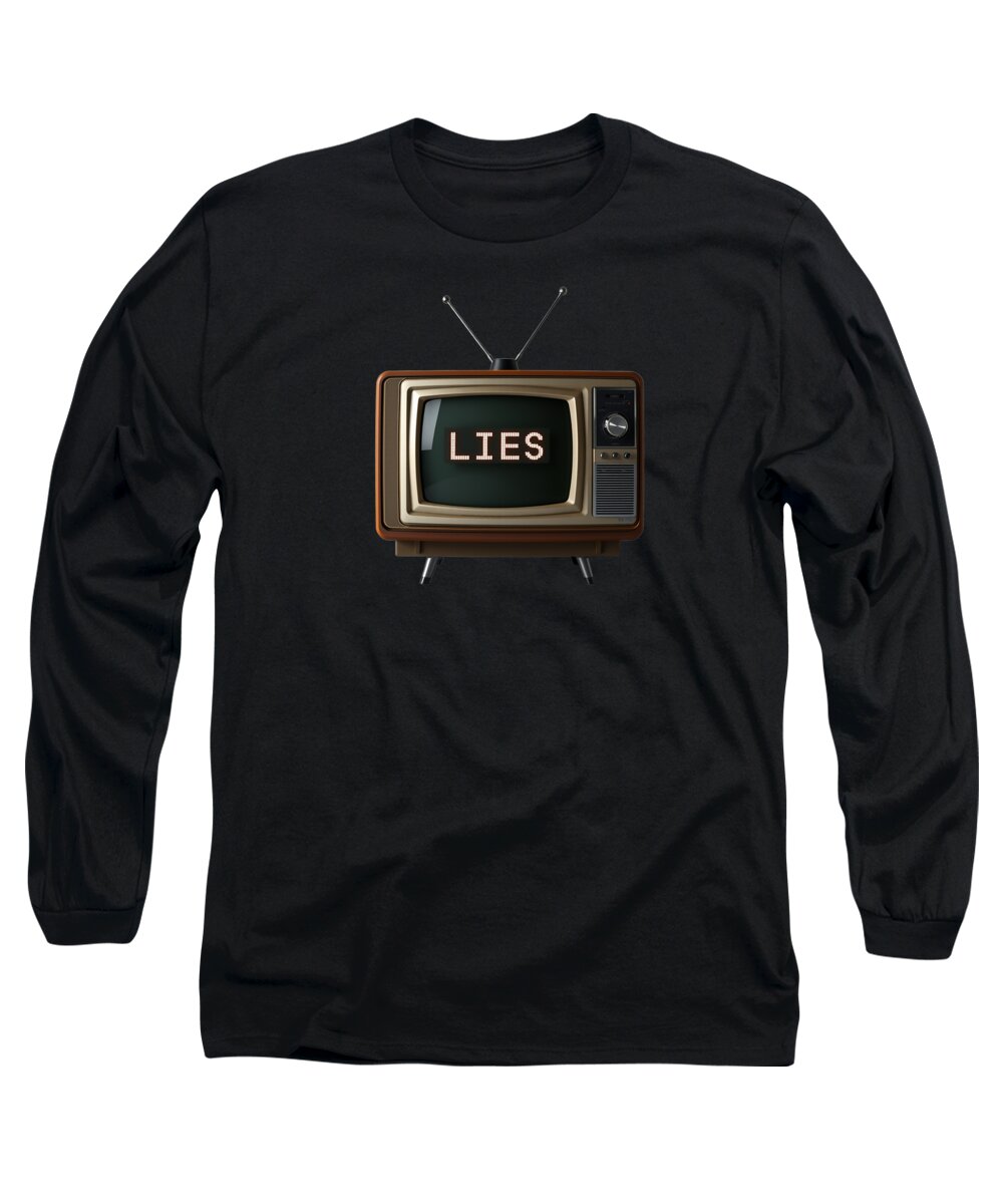 Television Lies - Long Sleeve T-Shirt