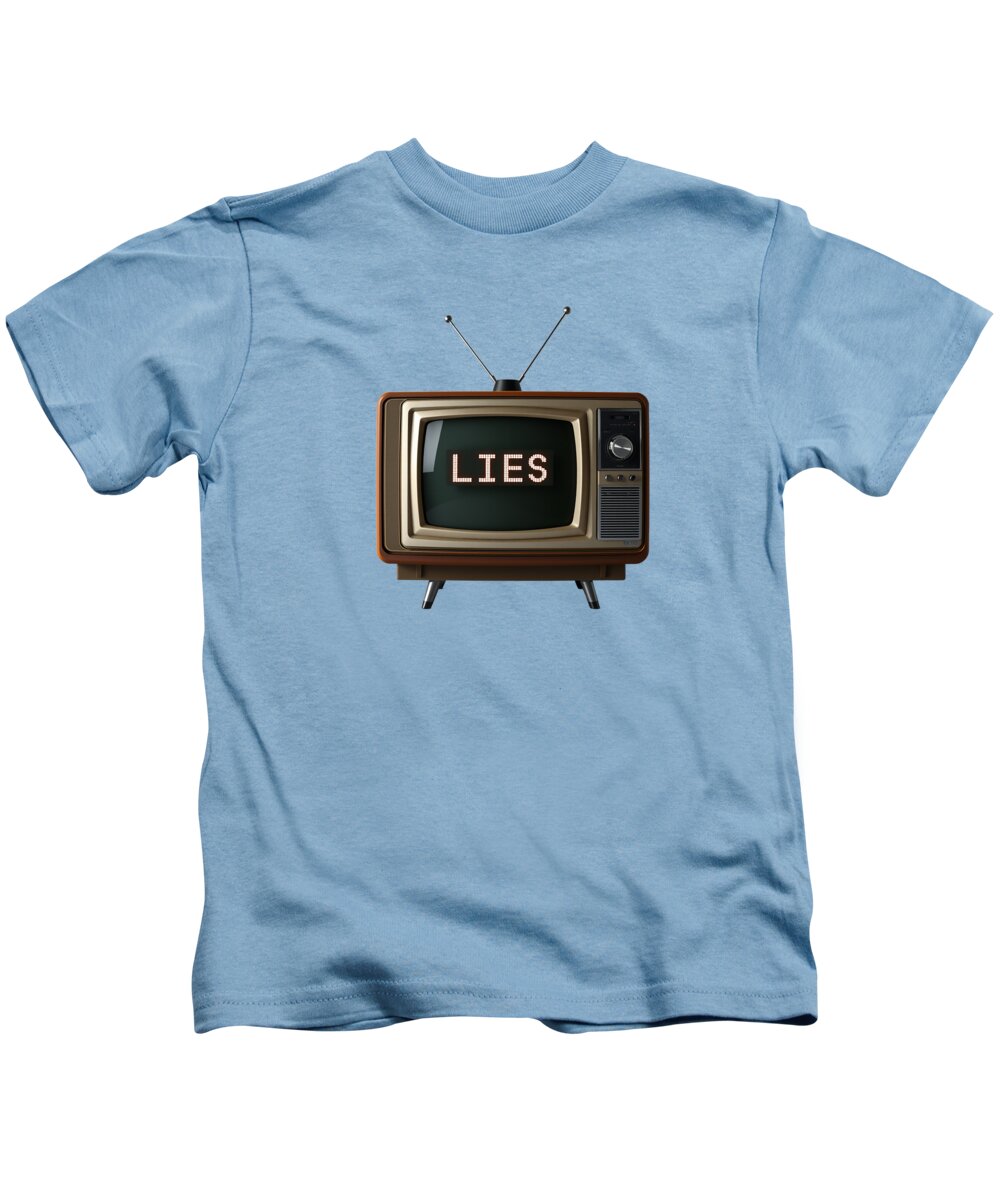 Television Lies - Kids T-Shirt