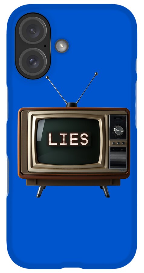 Television Lies - Phone Case