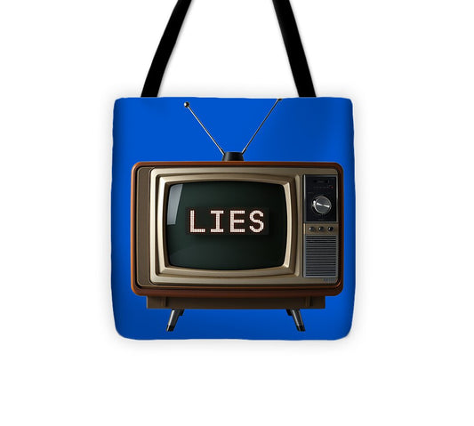 Television Lies - Tote Bag